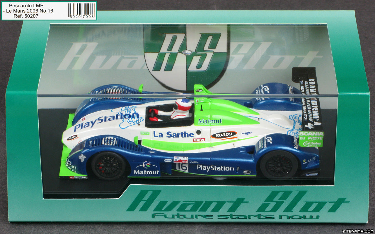 Avant Slot Pescarolo C60 LMP Playstation Le Mans 2006 1/32 Slot Car 50207