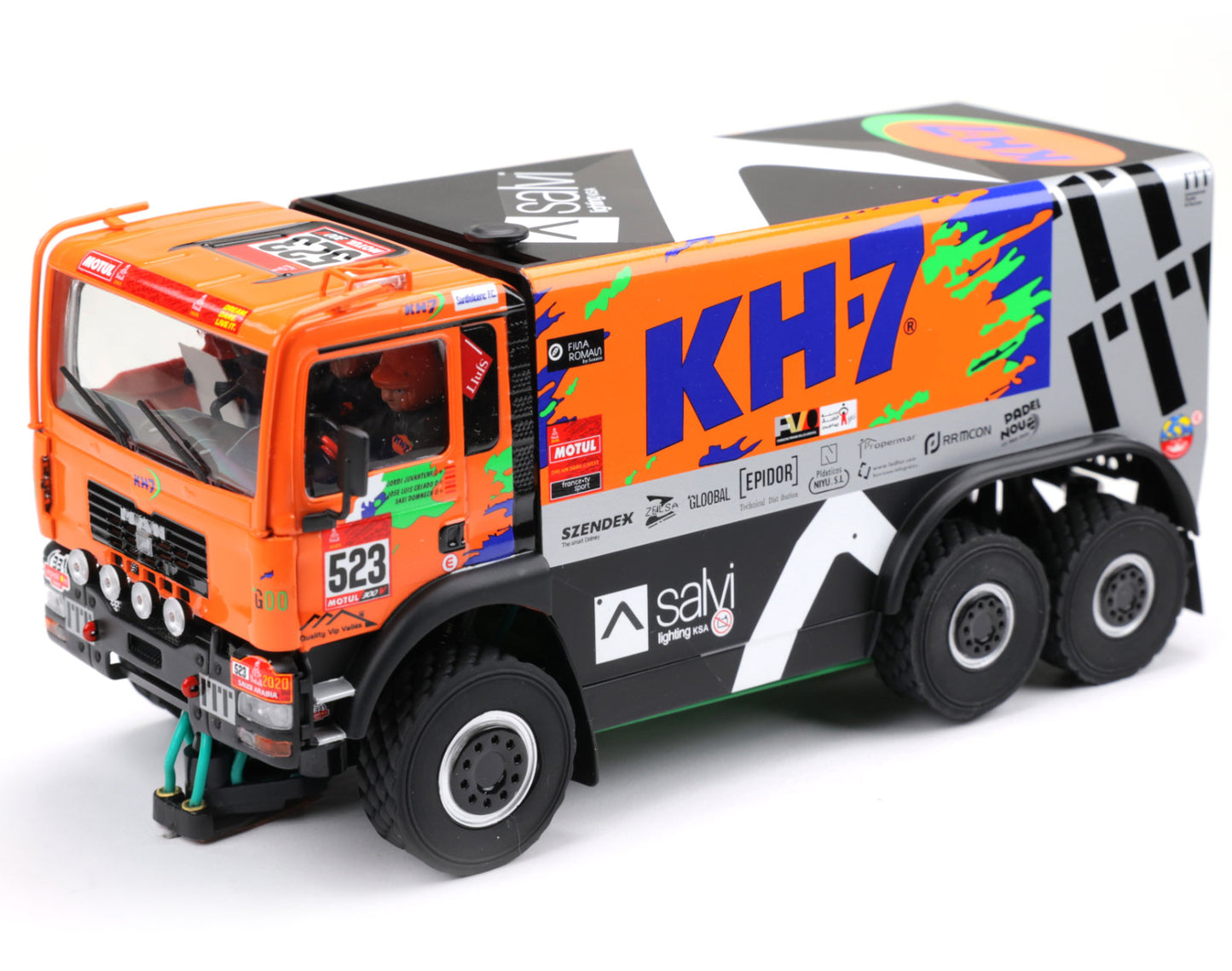 Avant Slot MAN Truck 6x6 Wheel Drive KH-7 Dakar 1/32 Slot Car 50411