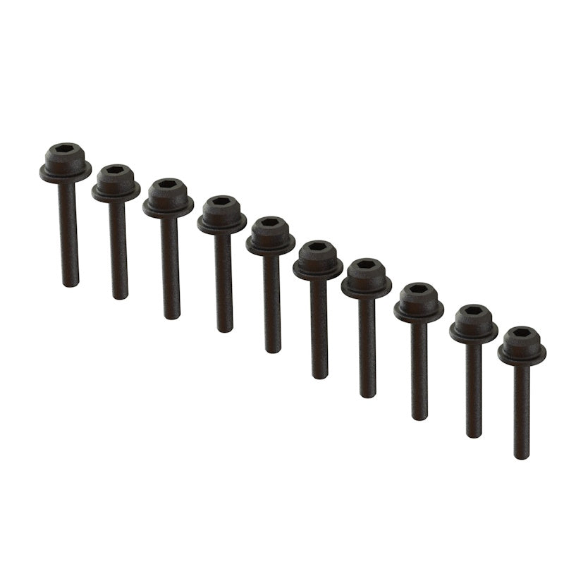 ARRMA ARA702014 Flanged Cap Head Screw M2x12mm 10pcs