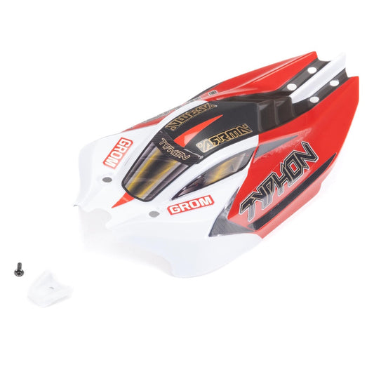 Arrma ARA412006 Typhon Grom Painted Body - Red