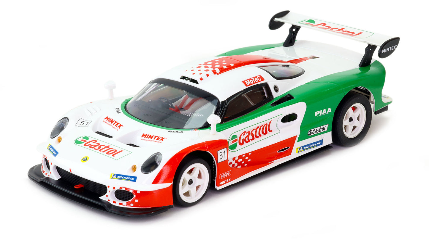 Avant Slot Lotus Elise GT1 Castrol Edition 1/32 Slot Car 51607