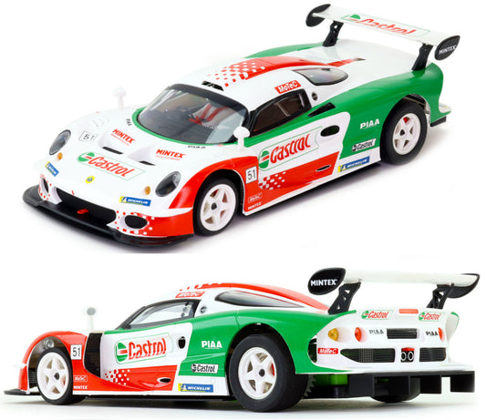 Avant Slot Lotus Elise GT1 Castrol Edition 1/32 Slot Car 51607