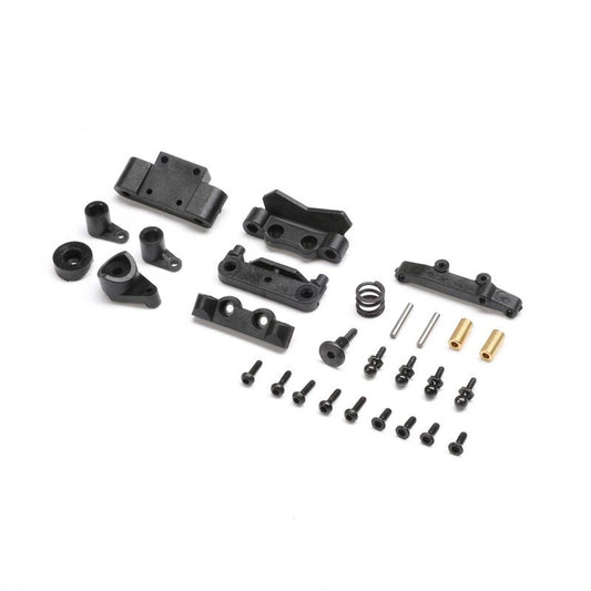 Losi - LOS-1761 Bulkhead, Pin Mounts, Steering Rack, Servo Saver: Micro-B