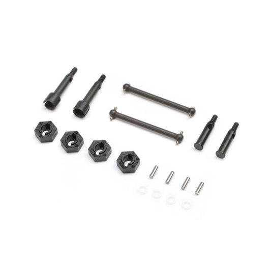 Losi - LOS-1764 Drive Shafts, Axles, Wheel Hexes: Micro-B