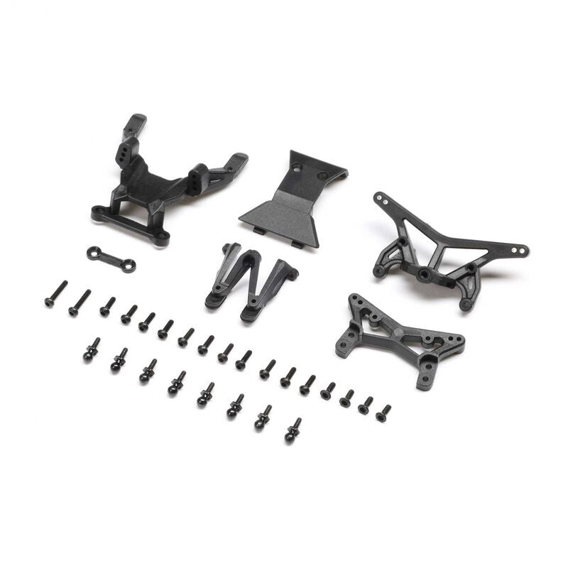 Losi - LOS-1770 Front & Rear Towers, Bumper: Micro-B