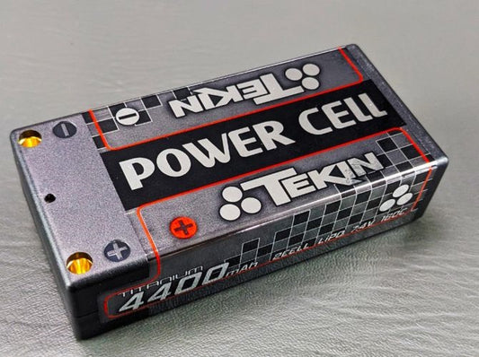 Tekin TT1652 Titanium POWER CELL 4400mAh 2s 160C Shorty LiPo Battery