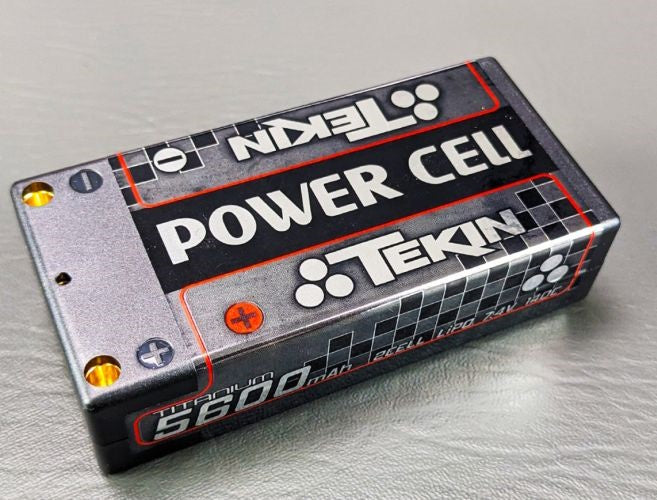 Tekin TT1653 Titanium Power Cell 2S Shorty LiPo Battery 140C - 7.4V/5600mAh