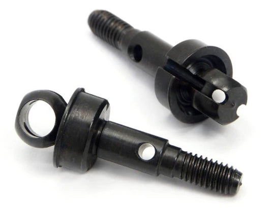 HPI 72011 MiP CVD Front Axles Steel Black - PowerHobby