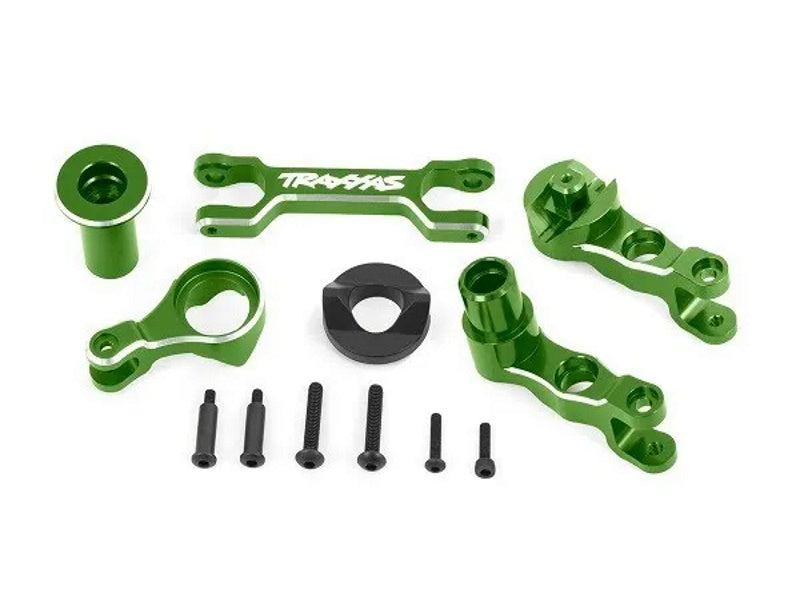 Traxxas 7746-GRN - Aluminum Steering Bellcranks Green For X-Maxx