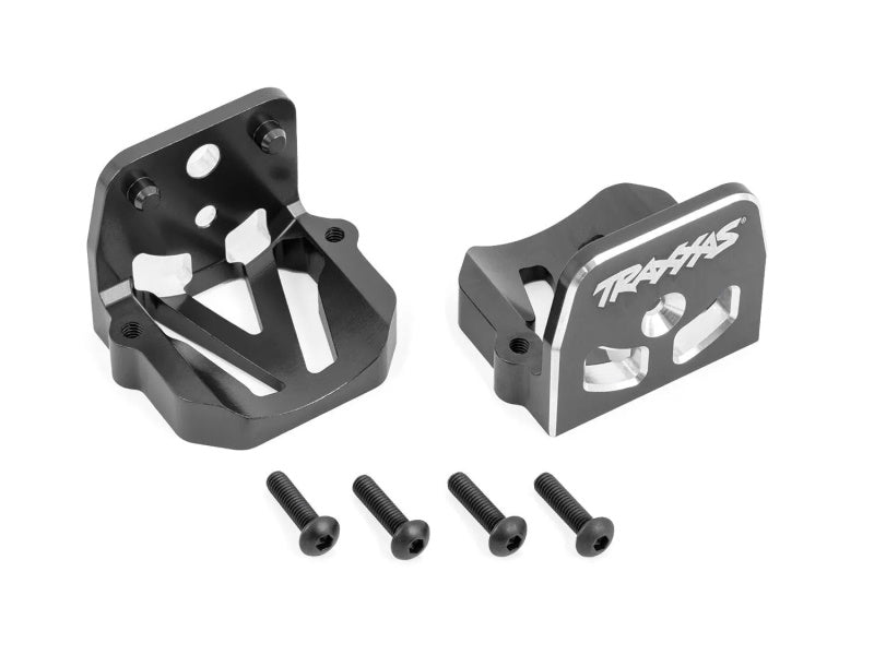 Traxxas 7760-GRAY - Motor Mount Aluminum Gray Front & Rear For XRT / X-Maxx