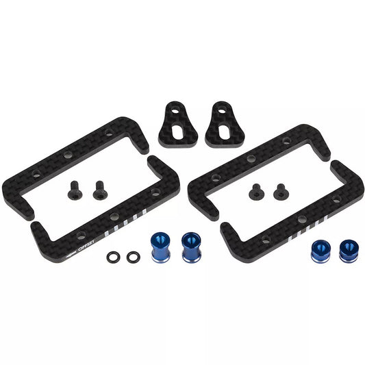 Associated ASC92482 RC10B7 Factory Team Battery Mount Set