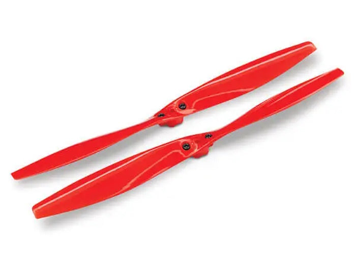 Traxxas TRA7928 Aton Rotor Blade Set Red (2) - PowerHobby