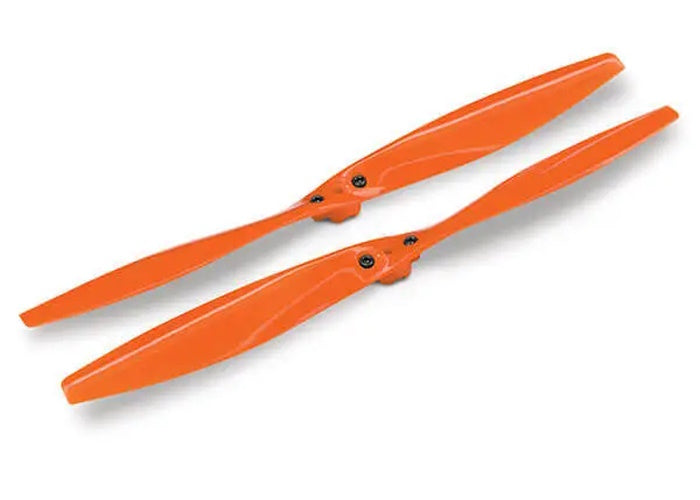 Traxxas TRA7930 Aton Rotor Blade Set Orange (2) - PowerHobby