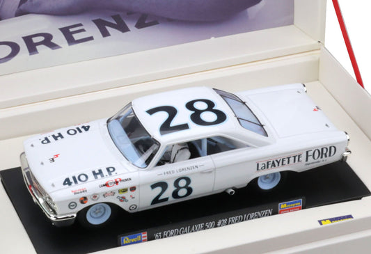 Revell Monogram 1963 Ford Galaxie 500 NASCAR Fred Lorenzen 1/32 Slot Car 85-4892 08333