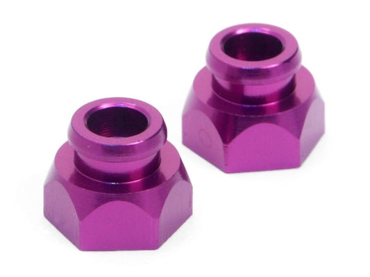 HPI 86183 - ALUMINUM BOTTOM SHOCK CAP (PURPLE/2pcs) - PowerHobby