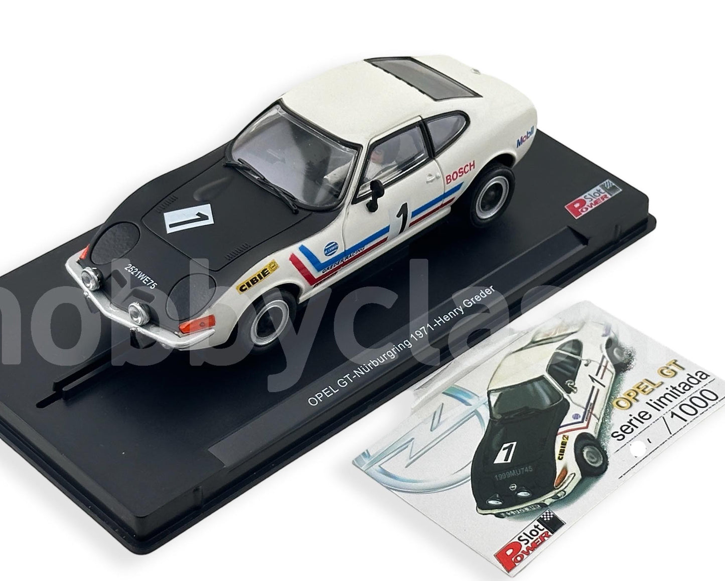 Powerslot Opel GT Nurburgring 1971 Power 1/32 Slot Car 86986