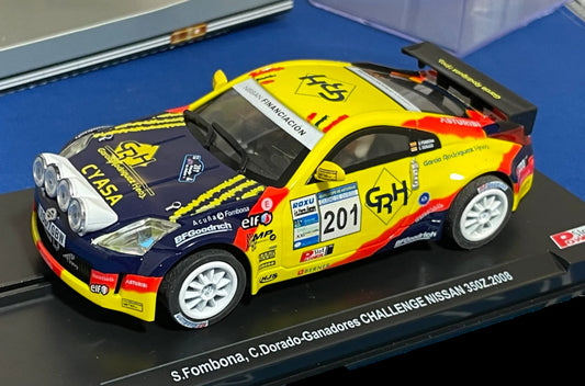 Powerslot Nissan 350Z Challenge Rally Power 1/32 Slot Car for Scalextric SCX