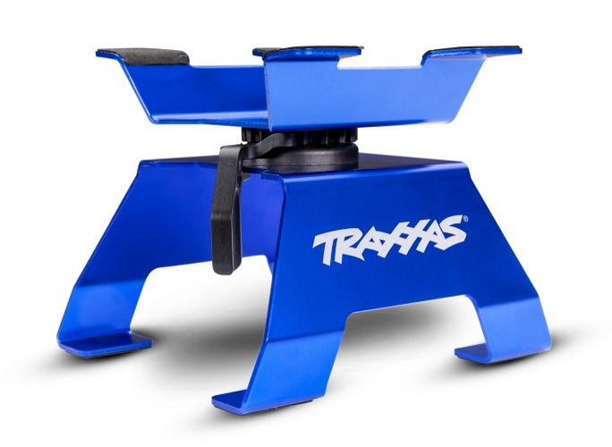 Traxxas 8796-BLUE RC Car/Truck Stand (Blue) For 1/8 & 1/10 RC