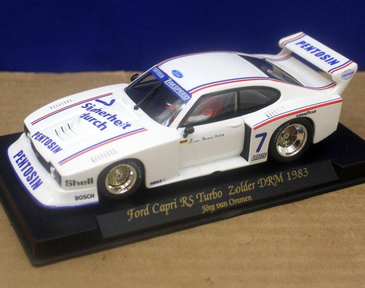 FLY 88027 Ford Capri RS Turbo Zolder DRM 1983 1/32 Slot Car