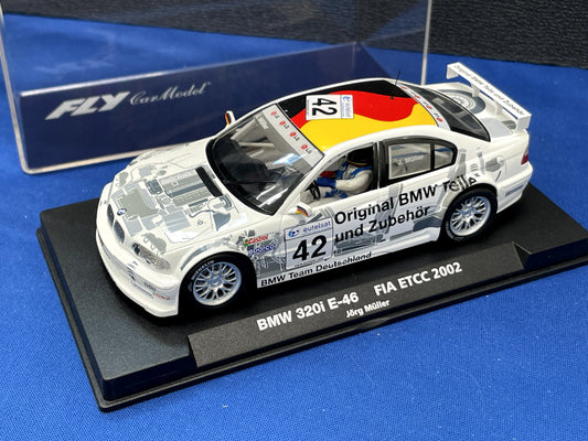 Fly BMW 320i E46 FIA ETCC 2002 1/32 Slot Car A621 Flyslot 88076