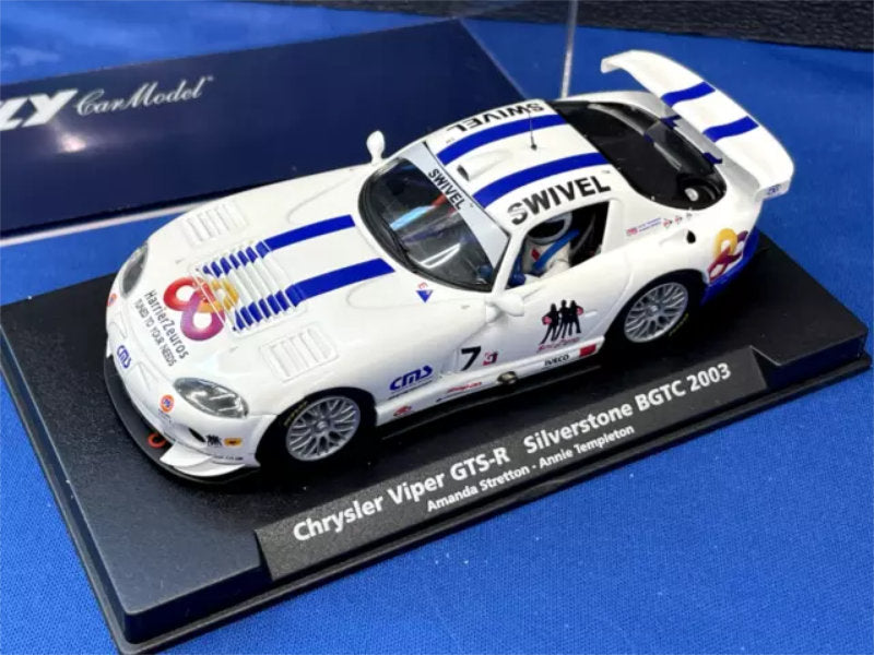 Fly 88131 Dodge Viper GTS-R Silverstone BGTC 2003 1/32 Slot Car A208 Flyslot