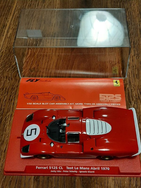 Fly 88289 Ferrari 512s Coda Lunga Le Mans Kit 1/32 Slot Car for Slot.it Revoslot