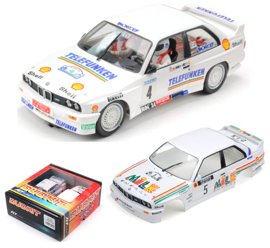 Fly 88297 Duo Kit BMW M3 Telefunken & Milk Energy 1/32 Slot Car