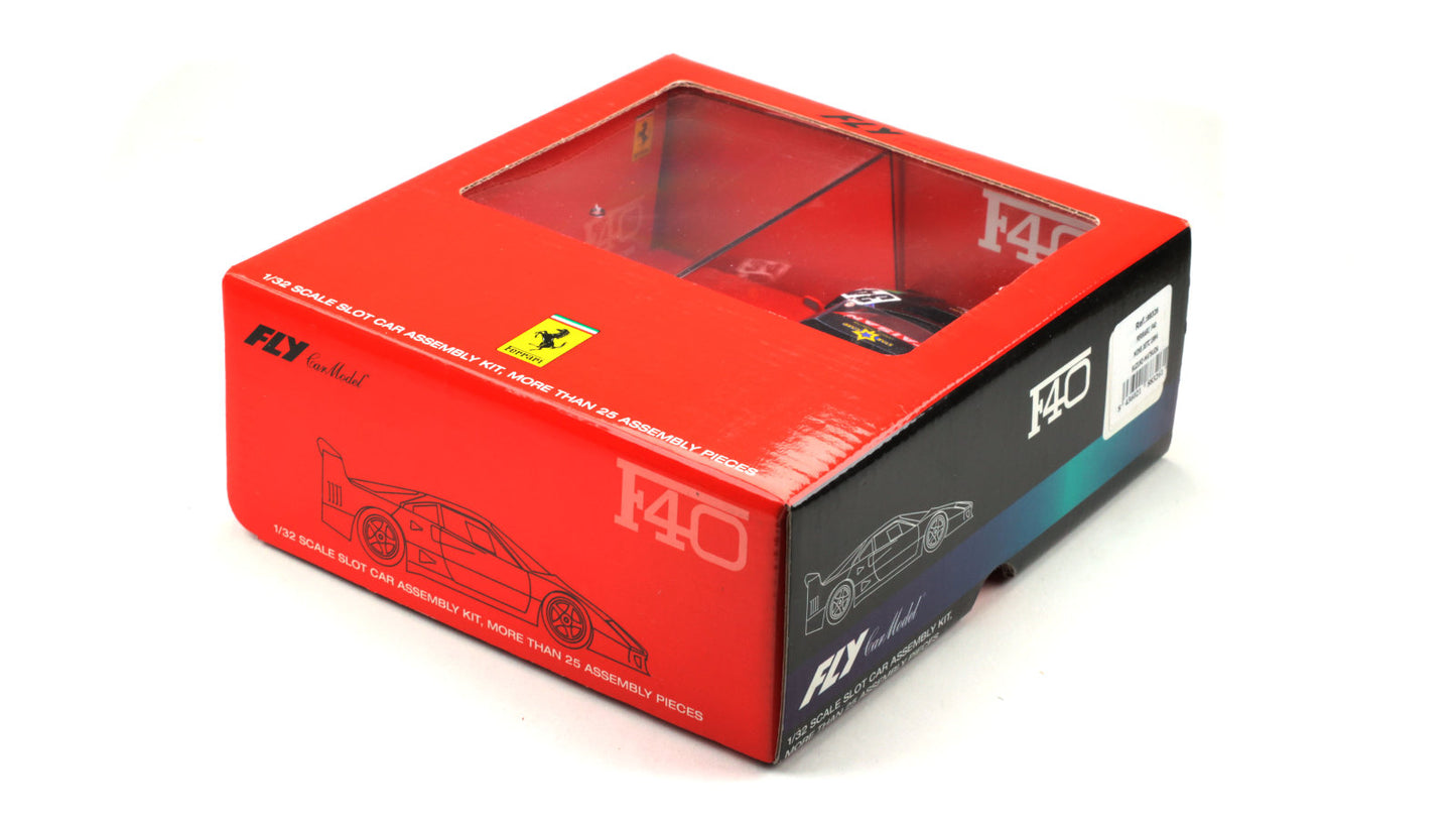 Fly 88326 Ferrari F40 Taisan 1994 Japan Kit 1/32 Slot Car for Slot.it Revoslot