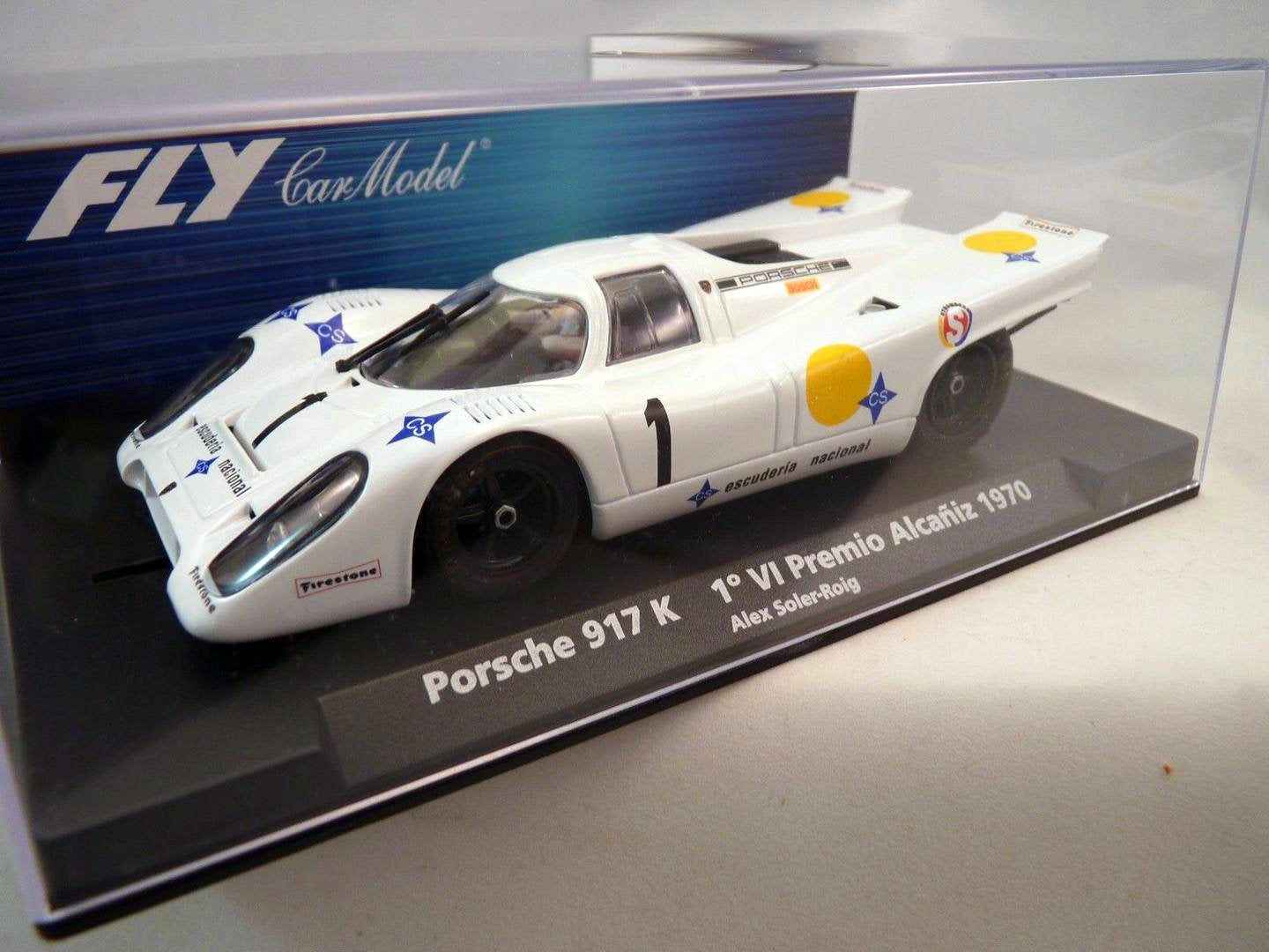 FLY 88339 Porsche 917K 1st Place VI Premio Alcañiz 1970 1/32 Slot Car