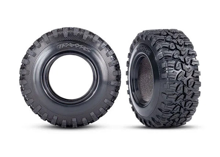 Traxxas TRA8871 Tires, Canyon RT 4.6x2.2'/ Inserts Wide Req 2.2' Diameter Wheels - PowerHobby