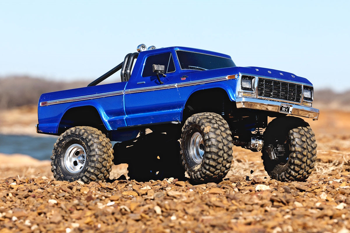 Traxxas TRX-4 Ford F-150 High Trail Edition 4X4 Ford F-150 Ranger Blue