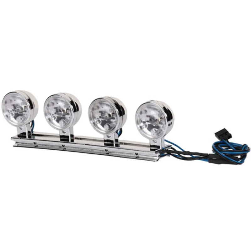 Traxxas 9264 Chrome LED Light Bar With Wire Harness for TRX-4