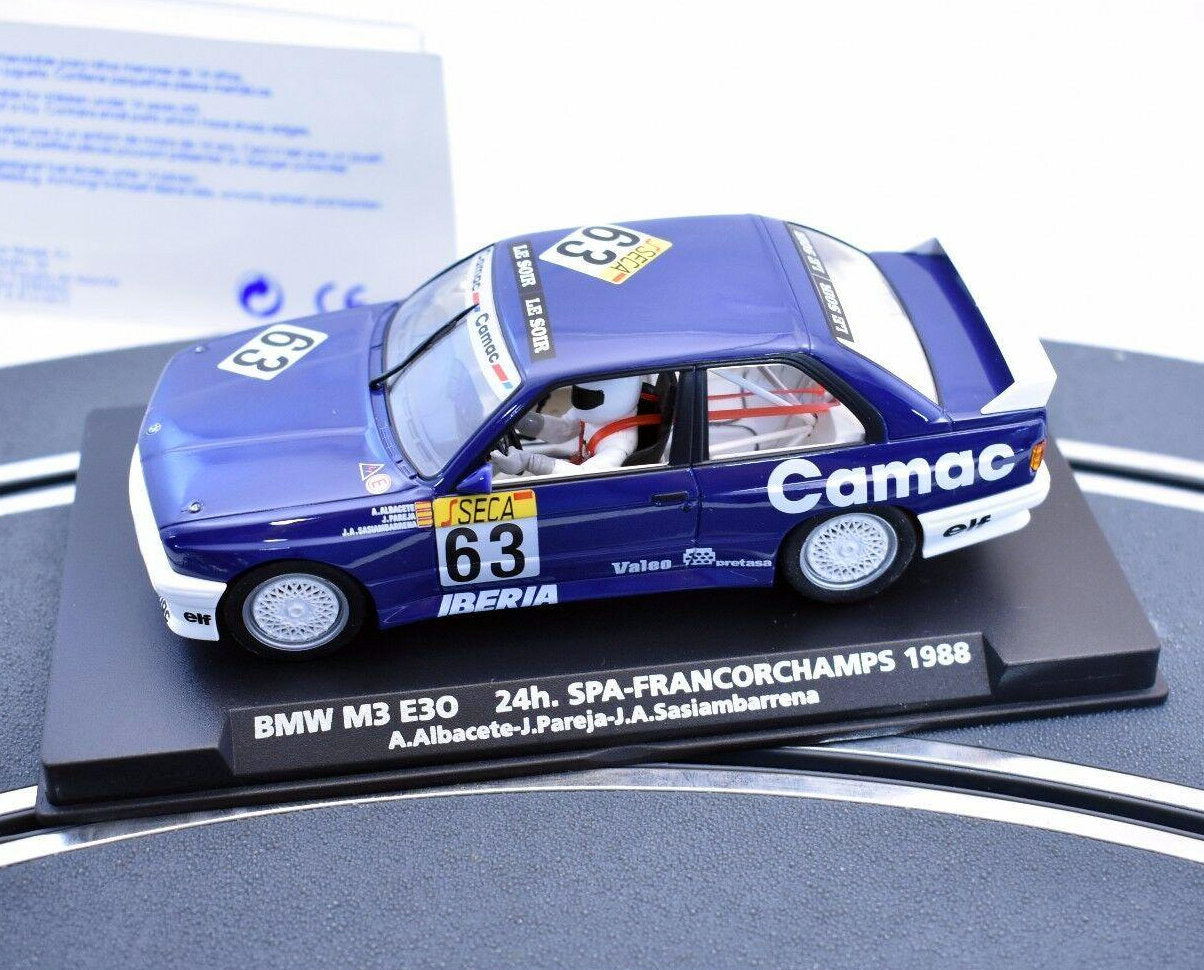 Fly BMW M3 E30 24h. Spa-Francorchamps 1/32 Slot Car  96092 Flyslot