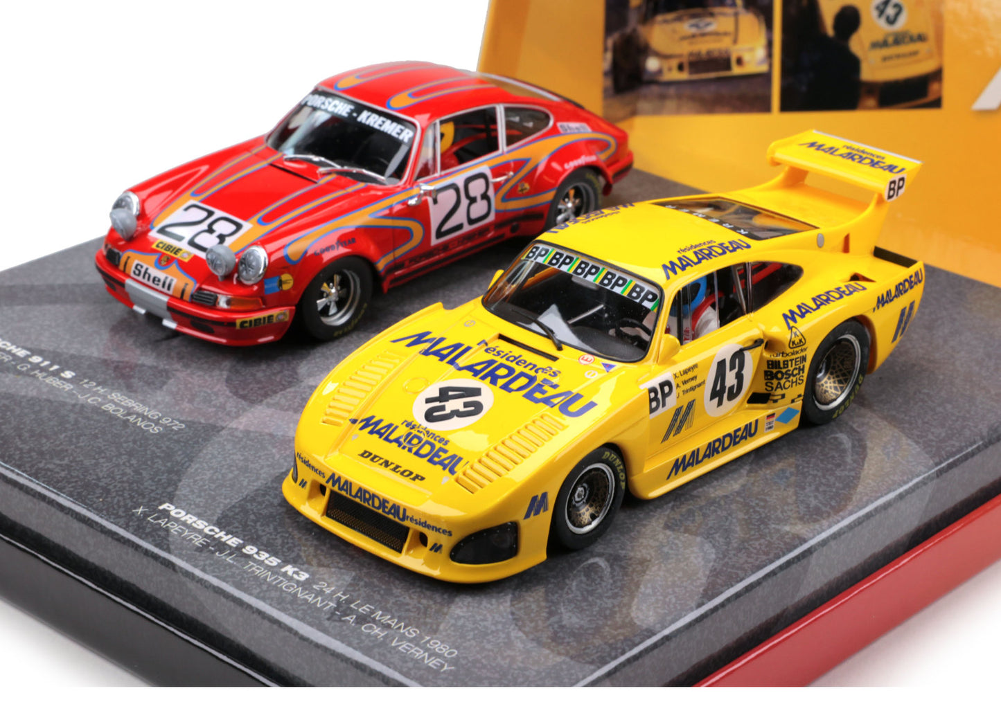 FLY 99065 Porsche 911 & 935 Kremer Racing Twin Set Le Mans 1/32 Slot Car