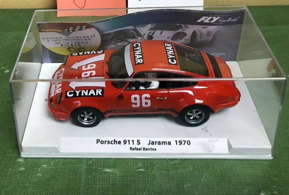 Fly 99106 Porsche 911S Jarama 1970 Rafael Barrios Limited 1/32 Slot Car