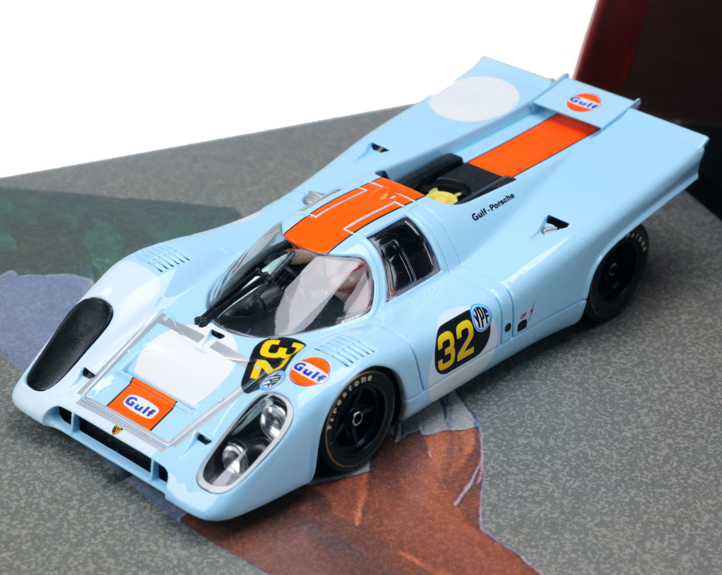 FLY 99113 Porsche 917K Gulf Pedro Rodriguez 1/32 Slot Car