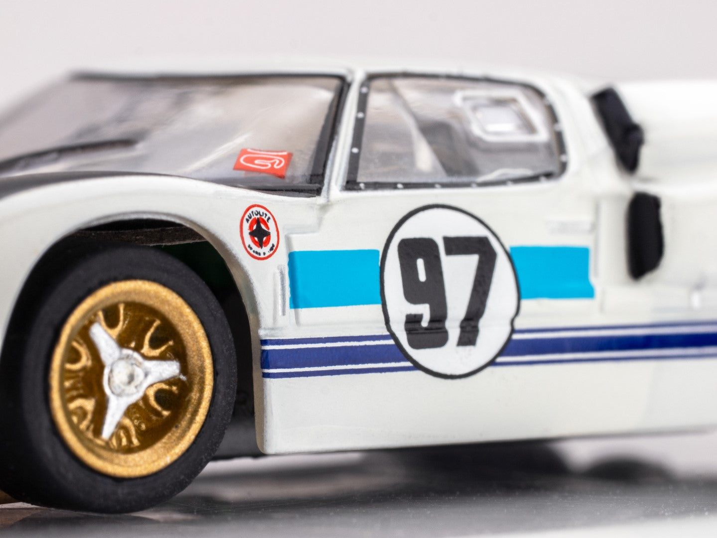 AFX Ford GT40 MKII #97 Daytona HO Slot Car 22058 MegaG+ AFX22058