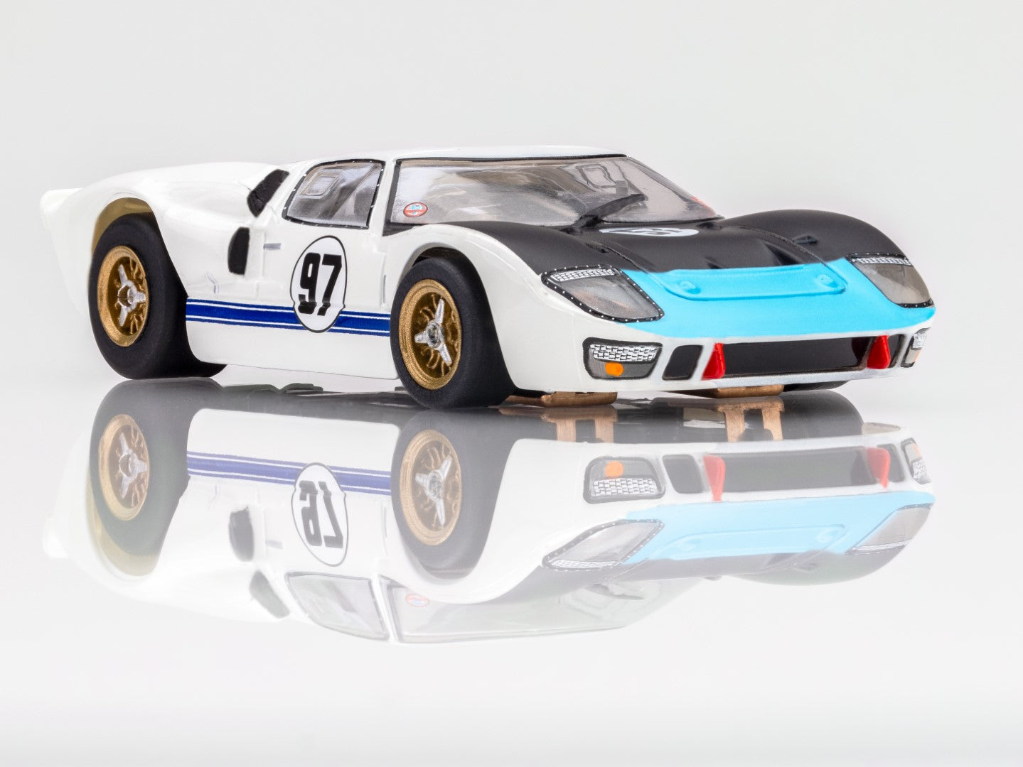 AFX Ford GT40 MKII #97 Daytona HO Slot Car 22058 MegaG+ AFX22058