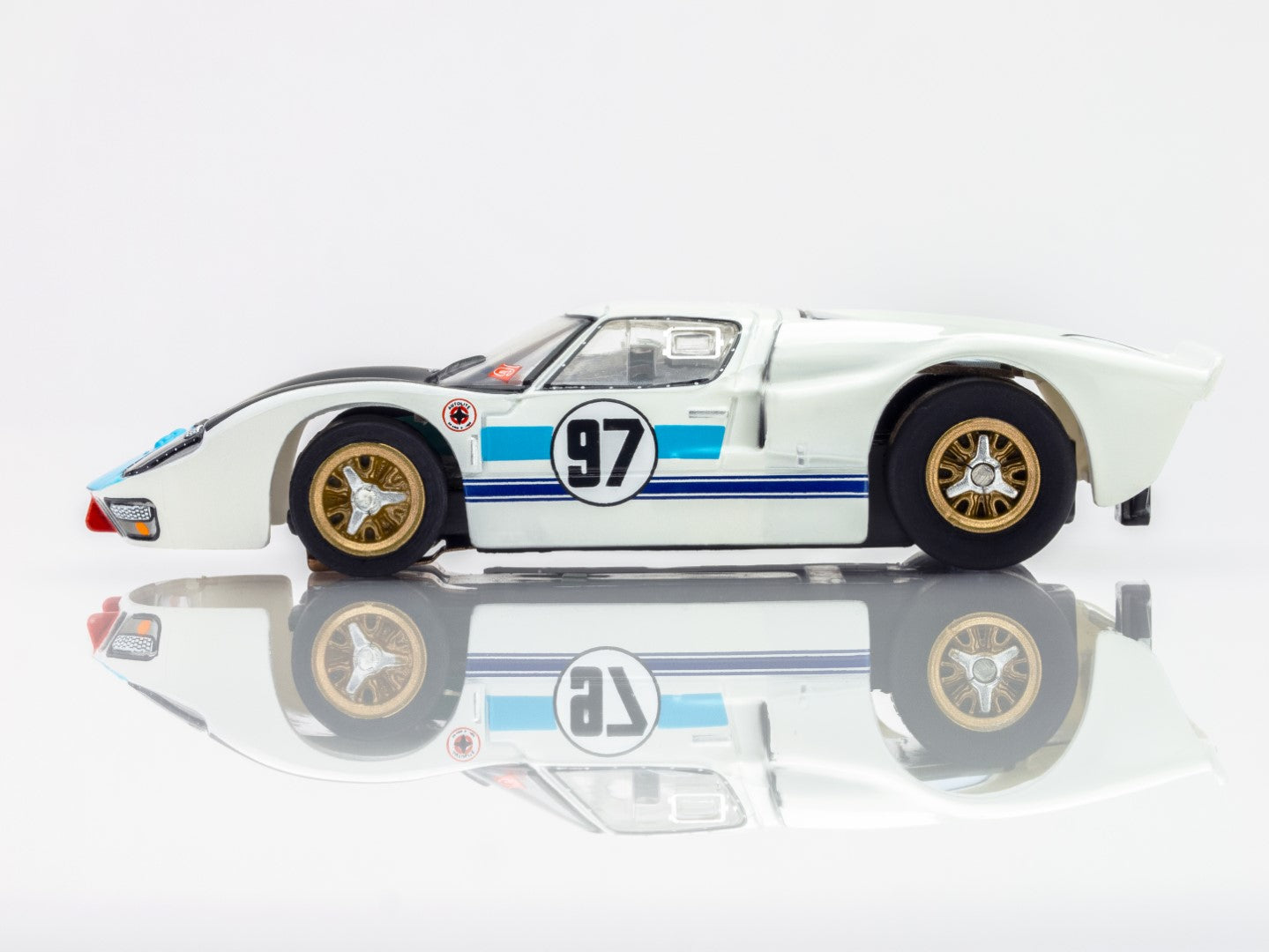 AFX Ford GT40 MKII #97 Daytona HO Slot Car 22058 MegaG+ AFX22058