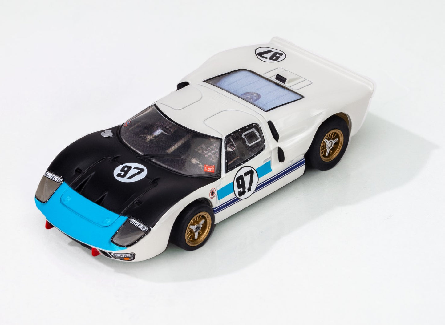 AFX Ford GT40 MKII #97 Daytona HO Slot Car 22058 MegaG+ AFX22058