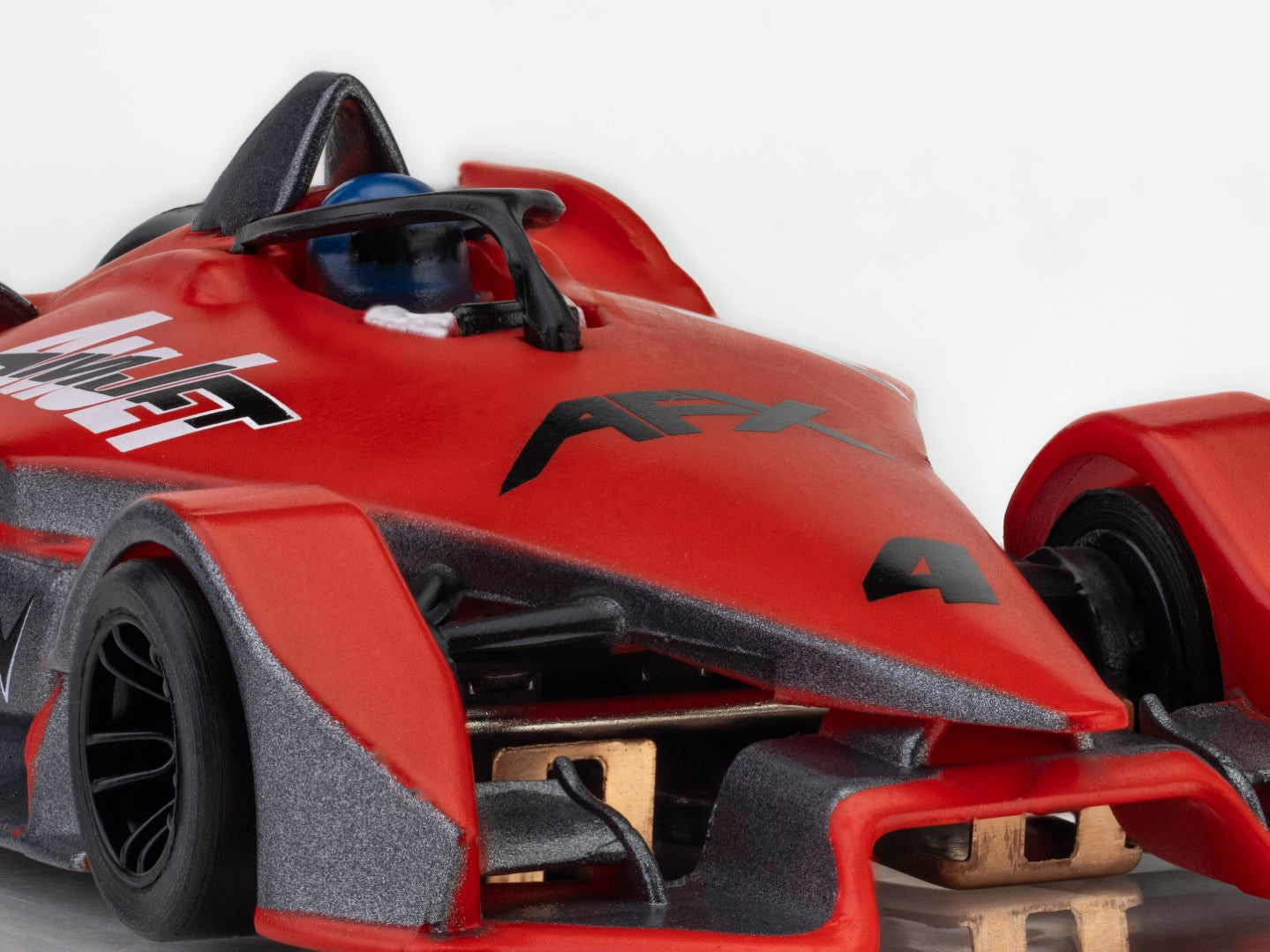 AFX 22066 Formula N Red/Grey Mega G+ HO Slot Car Racemasters AFX22066