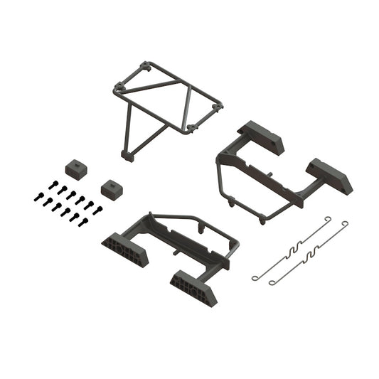 Arrma ARA320821 Desert Truck Body Roll Cage Set Black for Mojave GROM