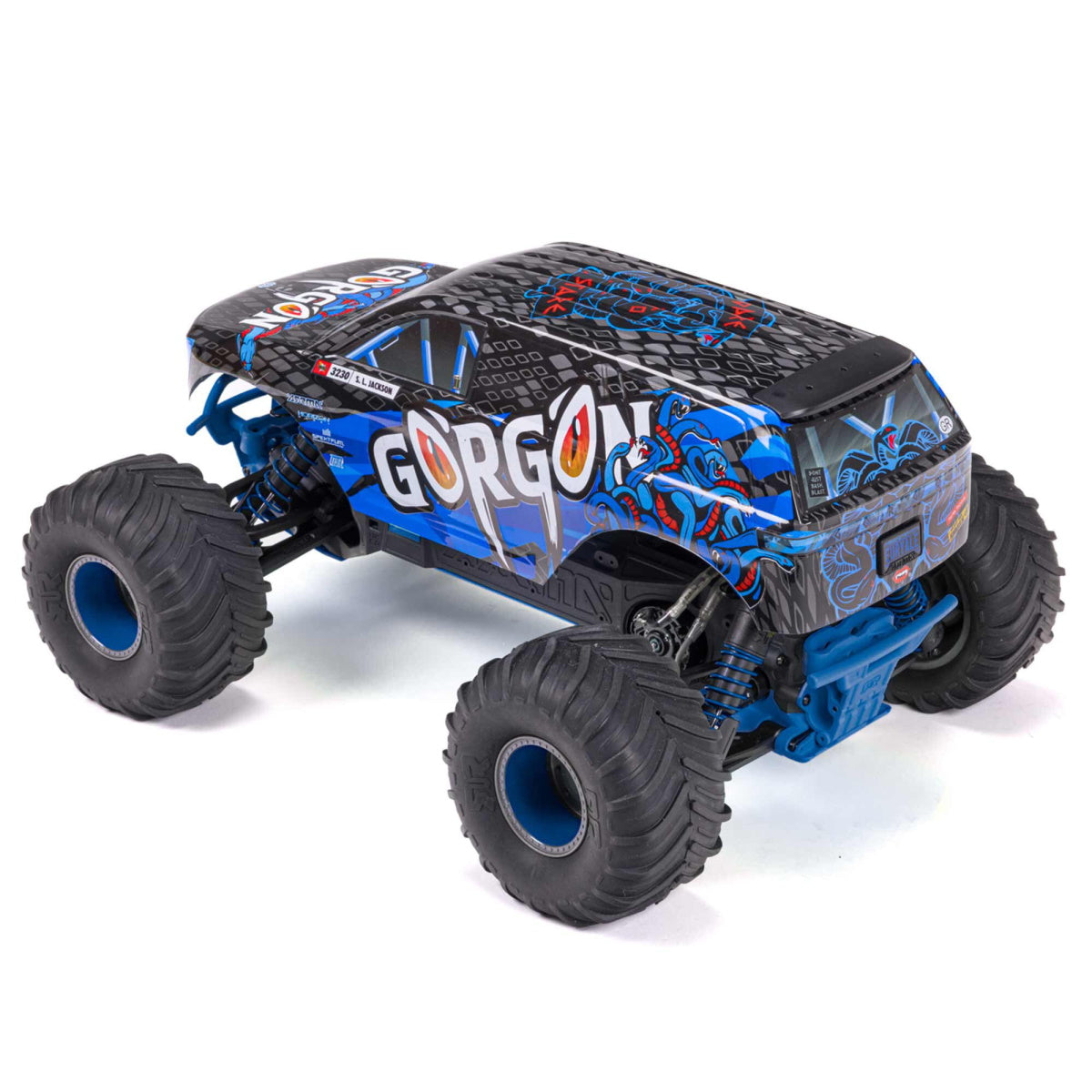 Arrma ARA3230T1 1/10 GORGON 4X2 MEGA 550 Brushed Monster Truck RTR