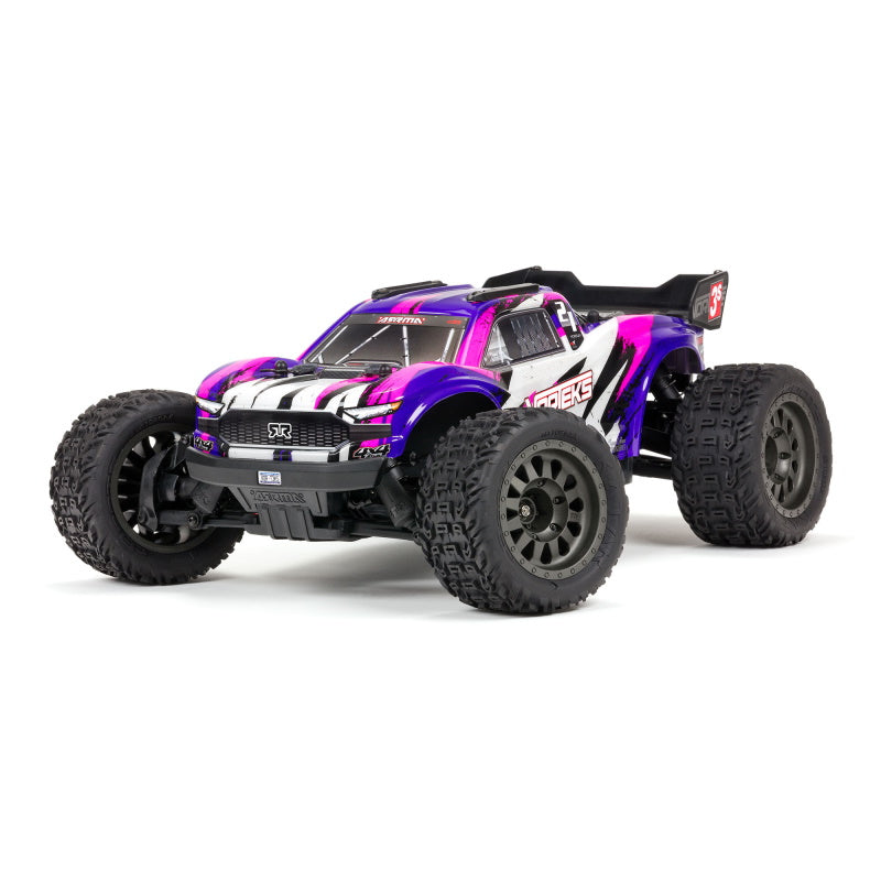 ARRMA ARA4305V3T3 RC Truck 1/10 VORTEKS 4X4 3S BLX Stadium Truck RTR Purple