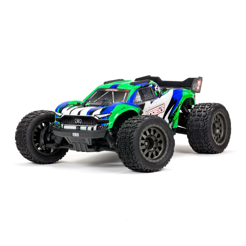 ARRMA ARA4305V3T3 RC Truck 1/10 VORTEKS 4X4 3S BLX Stadium Truck RTR Green