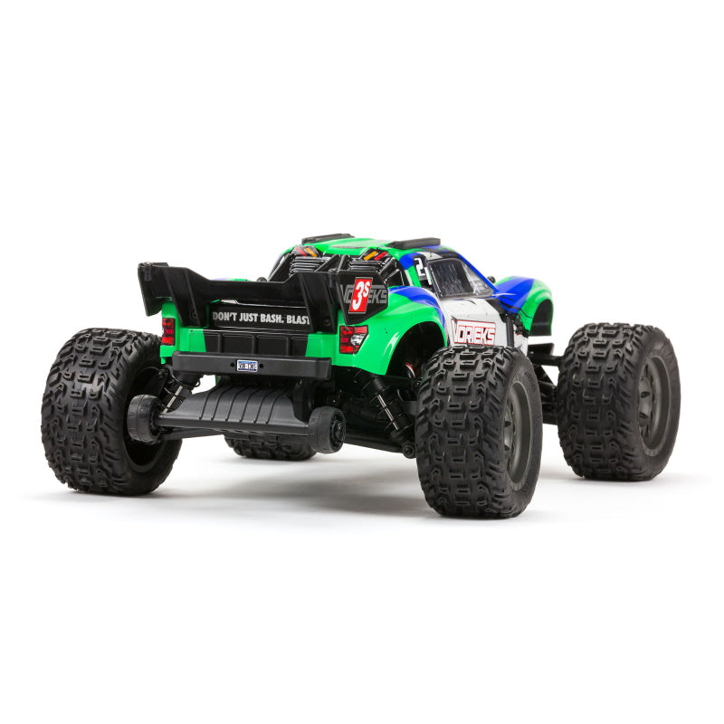 ARRMA ARA4305V3T3 RC Truck 1/10 VORTEKS 4X4 3S BLX Stadium Truck RTR Green