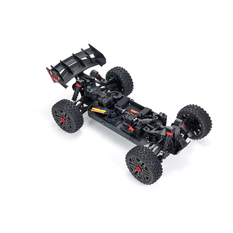 ARRMA ARA4306V3 TYPHON 4X4 V3 1/8 3S BLX Brushless Buggy RTR - Red