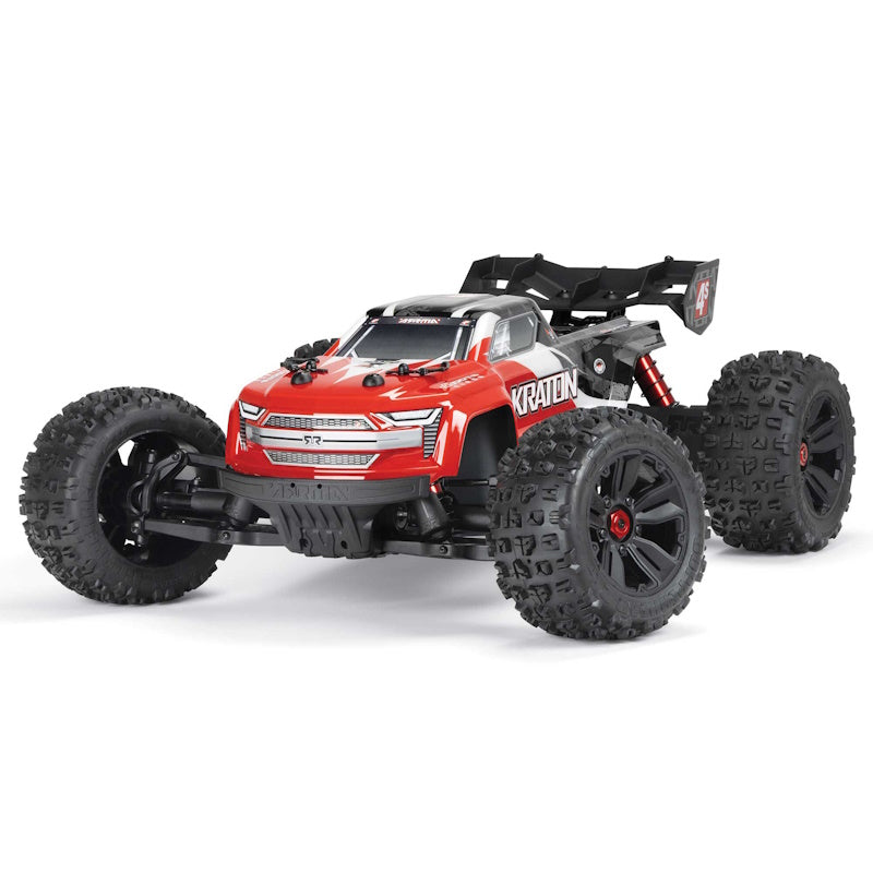 Arrma ARA4408V2T3 Kraton 4S V2 BLX RTR 1/10 4WD Brushless Monster Truck - Red