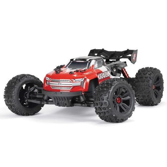 Arrma ARA4408V2T3 Kraton 4S V2 BLX RTR 1/10 4WD Brushless Monster Truck - Red