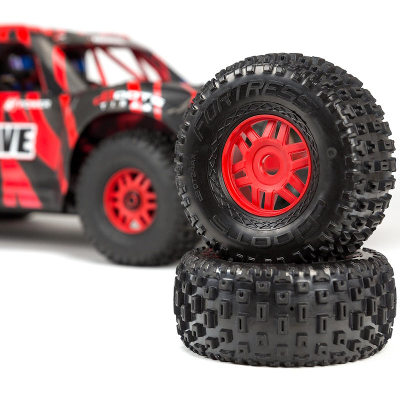 Arrma 7604V2T2 Mojave 6S BLX Brushless RTR 1/7 4WD RTR Desert Racer Red/Blk V2